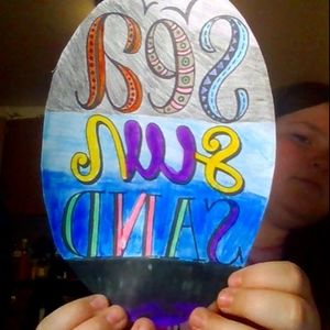 a drawing done by me